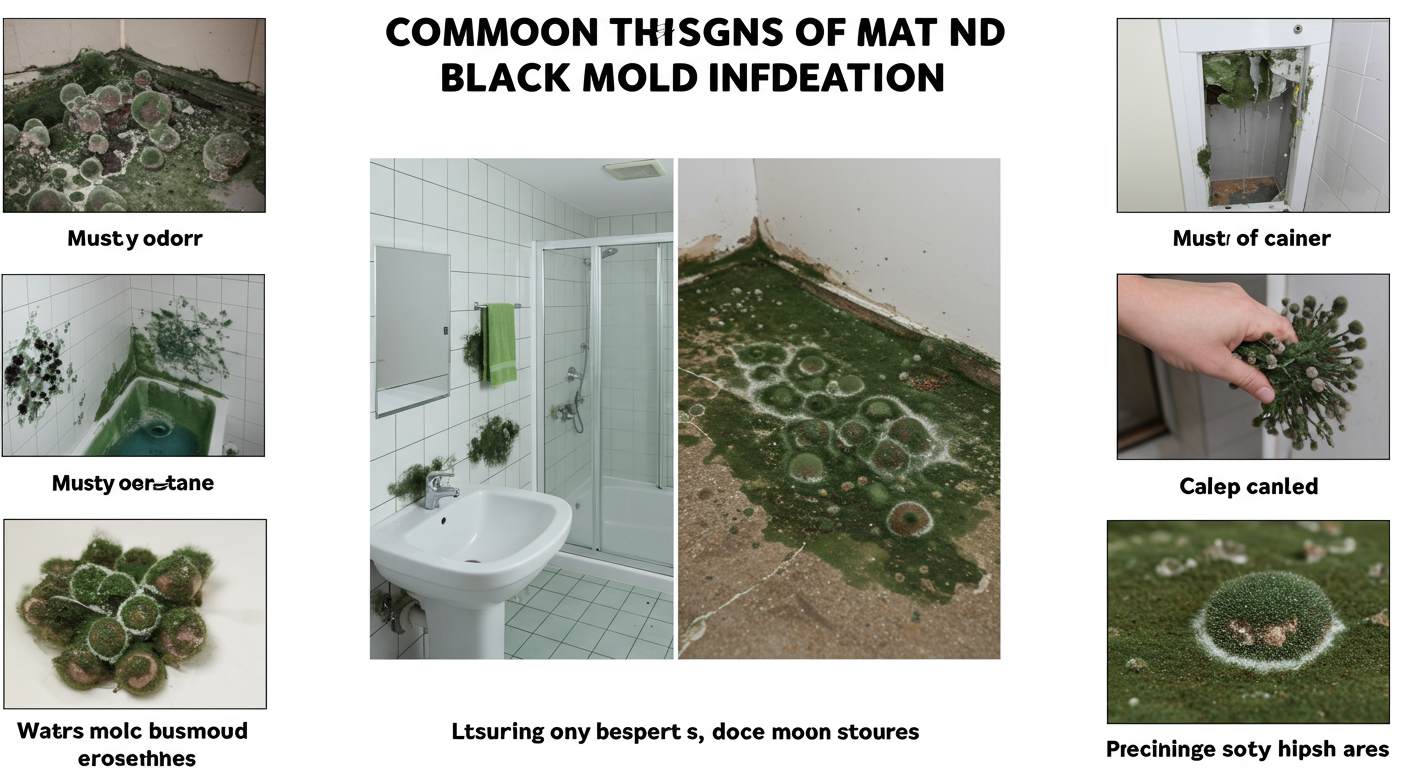 Signs of Black Mold Infestation